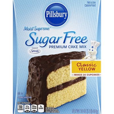 Pillsbury Moist Supreme Sugar Free Premium Cake Mix Classic Yellow