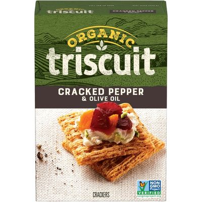 Triscuit Organic Cracked Pepper & Olive Oil Crackers (7 oz) Delivery or ...