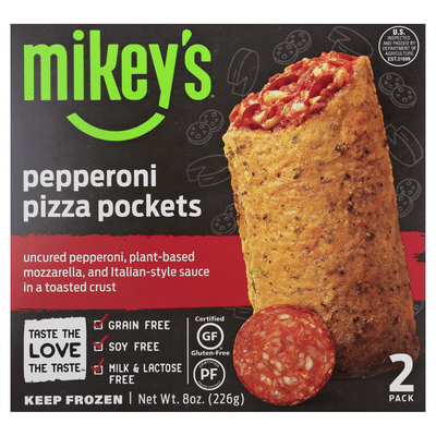 Mikey's Pizza Pockets, Pepperoni, 2 Pack