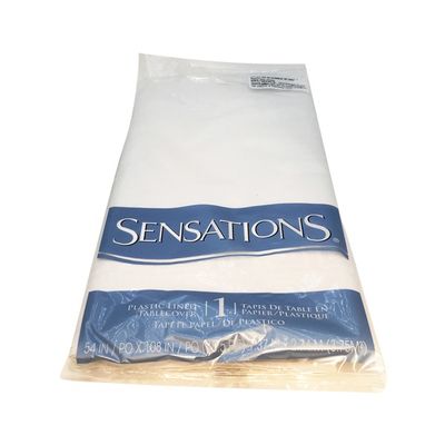 Sensations Tablecover, White