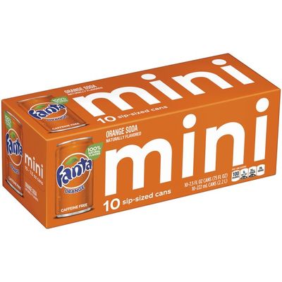 Fanta Orange Soda Fruit Flavored Soft Drink