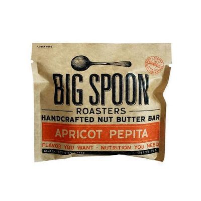 Big Spoon Roasters Bar Apricot Pepita Nut Butter Bar