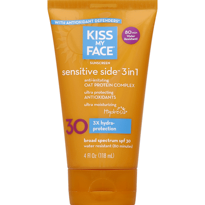 kiss my face sunscreen