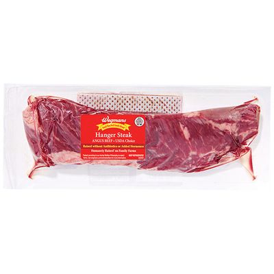Wegmans Food You Feel Good About Choice Angus Beef Hanger Steak
