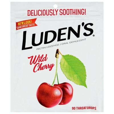 Luden's Wild Cherry Pectin Lozenge/Oral Demulcent Throat Drops