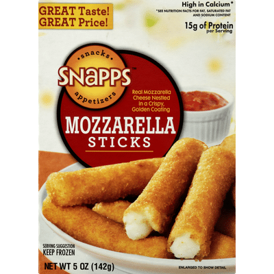 Snapps Mozzarella Sticks