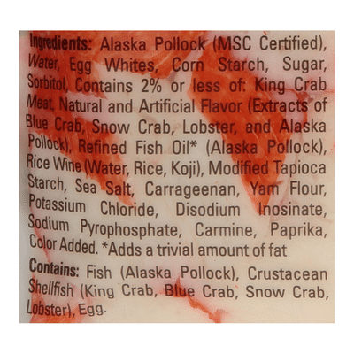 TransOcean Imitation Crab, Flake Style