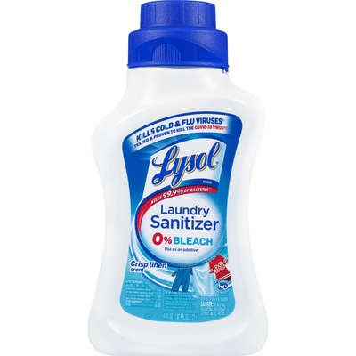 Lysol Laundry Sanitizer, 0% Bleach, Crisp Linen Scent