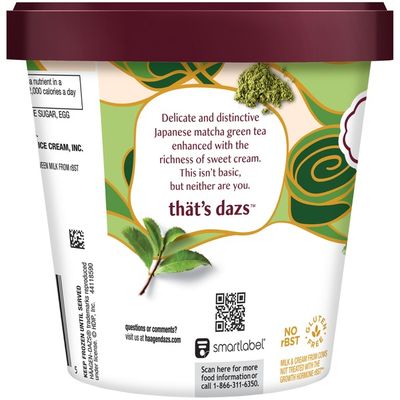 Haagen-Dazs Matcha Green Tea Ice Cream