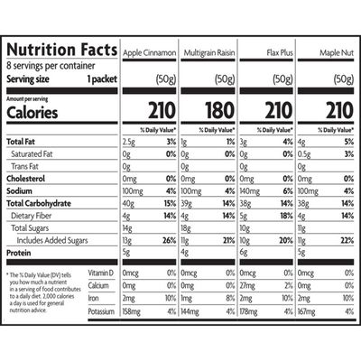 Nature's Path Instant Oatmeal Variety Pack