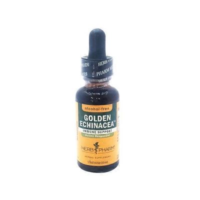 Herb Pharm Golden Echinacea Immune Support Active Responder Alcohol-free Herbal Supplement Liquid