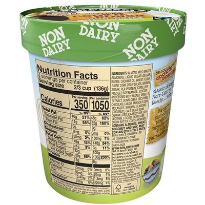 Ben & Jerry's Non-dairy Frozen Dessert Chocolate Chip Cookie Dough