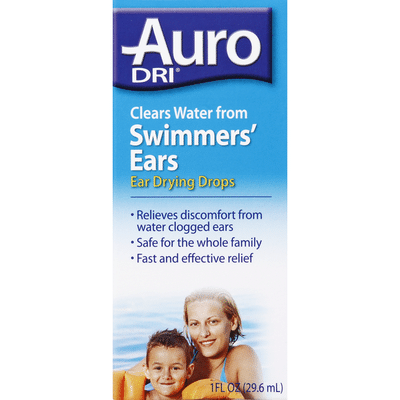 Auro-Dri Ear Drying Drops, Swimmers' Ears