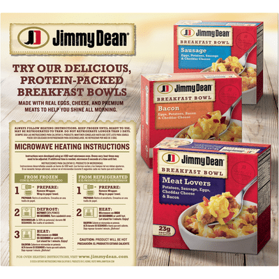 Jimmy Dean Frozen Sausage, Egg & Cheese Biscuit Breakfast Sandwiches