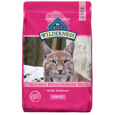 Blue Buffalo Wilderness High Protein, Natural Adult Dry Cat Food, Salmon