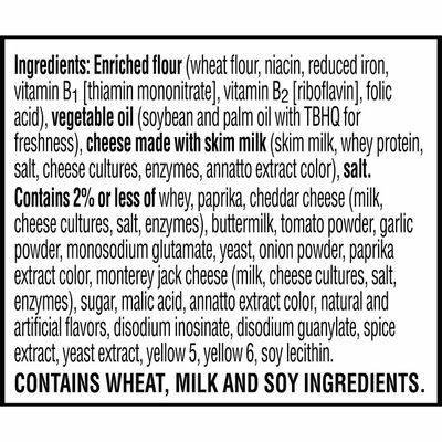 Cheez-It Cheese Crackers, Baked Snack Crackers, Office and Kids Snacks, Cheddar Jack
