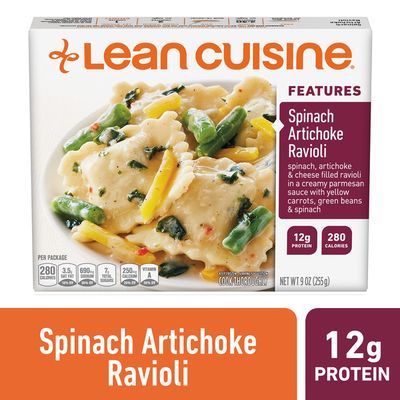 Lean Cuisine Spinach Artichoke Ravioli