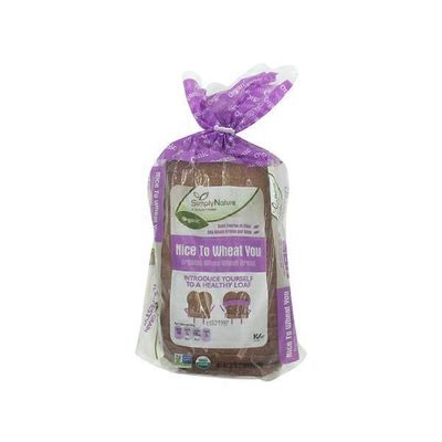 Simply Nature Organic Whole Wheat Bread