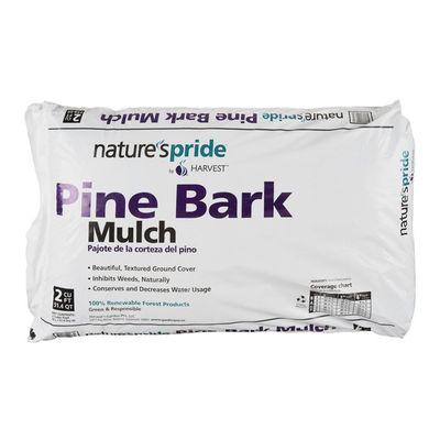 Nature's Pride Pine Bark Mulch - 2 Cubic Ft
