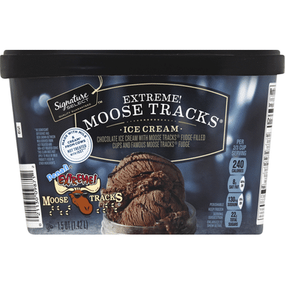Signature Select Ice Cream, Denali Extreme! Moose Tracks