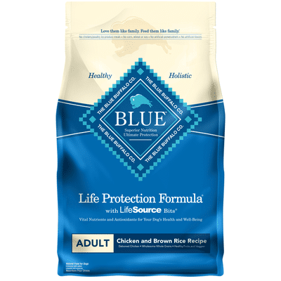 Blue Buffalo Life Protection Formula Natural Adult Dry Dog Food, Chicken and Brown Rice