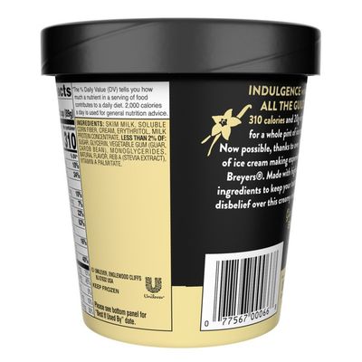 Breyers Low Fat Ice Cream Vanilla Bean