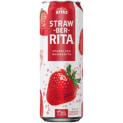 Ritas Straw-Ber-Rita Straw-Ber-Rita Malt Beverage