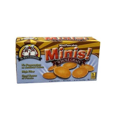 De Wafelbakkers Minis! Whole Grain Mini Pancakes