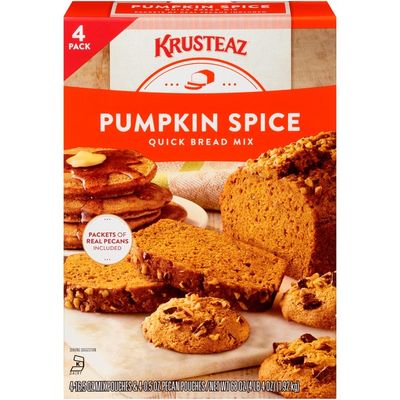 Krusteaz Pumpkin Spice Quick Bread Mix (68 oz) - Instacart