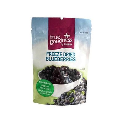 Meijer True Goodness Freeze Dried Blueberries