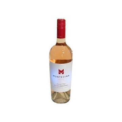 Montevina White Zinfandel (750 ml) - Instacart