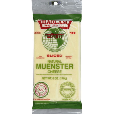 Haolam Sliced Cheese, Muenster