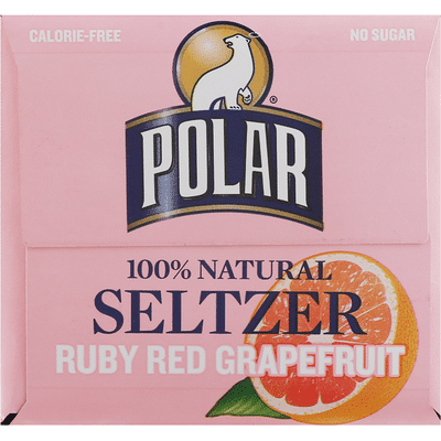 Polar Seltzer, Ruby Red Grapefruit