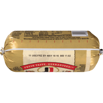 Jimmy Dean Premium Pork Regular Sausage Roll