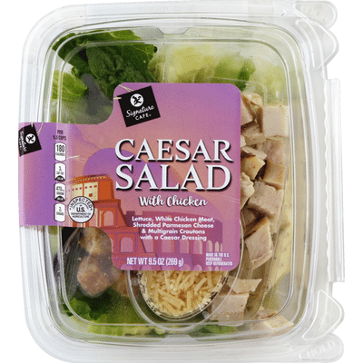 Signature Cafe Salad, Caesar, with Chicken