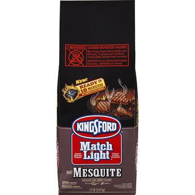 Kingsford Match Light Instant Charcoal Briquettes with Mesquite, BBQ Charcoal for Grilling