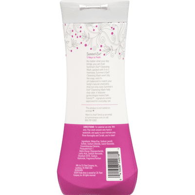 Summer's Eve Cleansing Wash