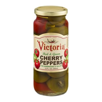 Victoria Cherry Peppers Red & Green