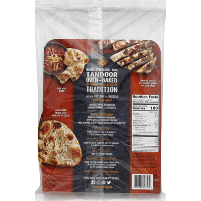 Stonefire Authentic Flatbreads Original Tandoor Baked Naan
