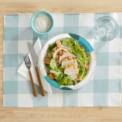 Dixie Paper Plates, 8.5 Inch Lunch/Dinner Plate (Design May Vary)