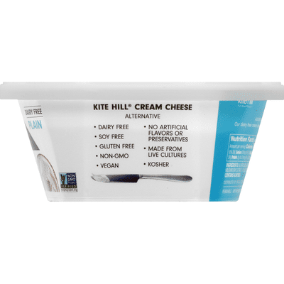 Kite Hill Cream Cheese, Dairy Free, Plain