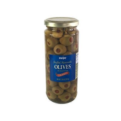 Meijer Placed Stuffed Manzanilla Spanish Olives