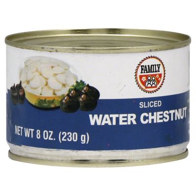 Family Water Chestnut, Sliced