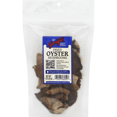 Giorgio Mushrooms, Oyster, Dried