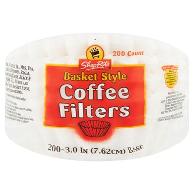 ShopRite Basket Style Coffee Filters