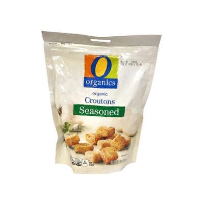 O Organics Croutons, Organic, Seasoned
