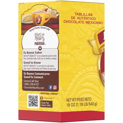 Abuelita Nestle Mexican Hot Chocolate Tablets