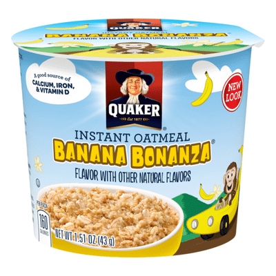 Quaker Instant Oatmeal Banana Bonanza