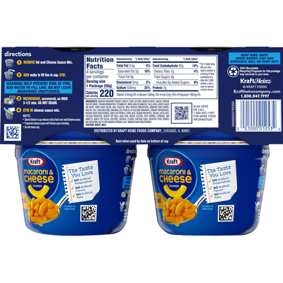 Kraft EZ Mac Cup