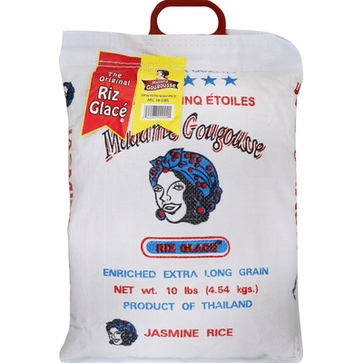 Madame Gougousse Jasmine Rice, Enriched, Extra Long Grain